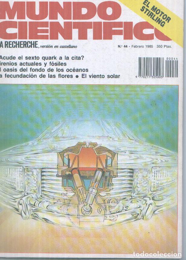 Coleccionismo de Revistas y Peri&oacute;dicos: Mundo Cientifico numero 044: el viento solar - Varios