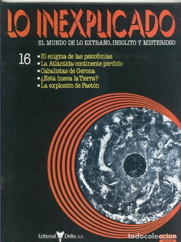Collectionnisme de Revues et Journaux: Lo inexplicado fasciculo numero 016 - Varios