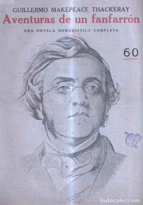 Collezionismo di Riviste e Giornali: Aventuras de un fanfarron - Guillermo Makepeace Thackeray