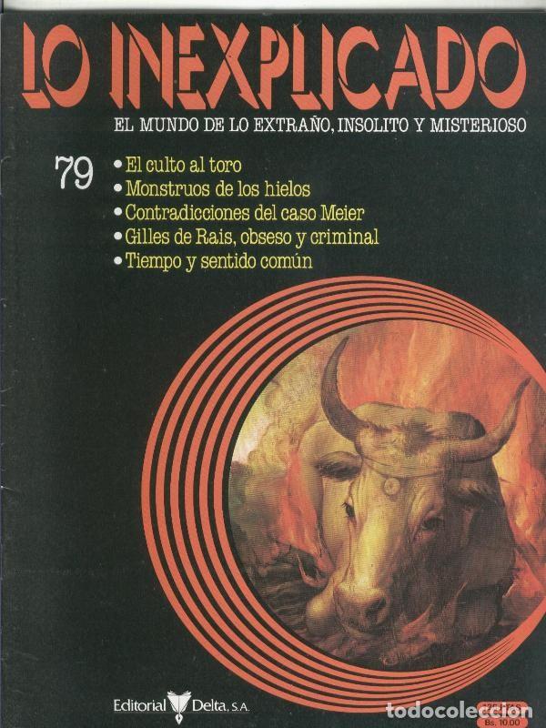Coleccionismo de Revistas y Peri&oacute;dicos: Lo inexplicado fasciculo numero 079 - Varios