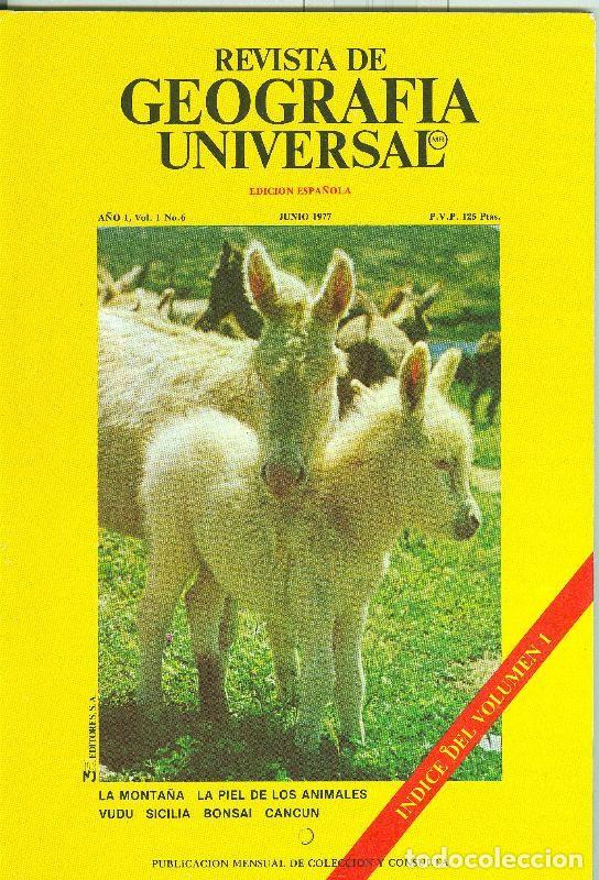 Sammeln von Zeitschriften und Zeitungen: Revista de Geografia Universal volumen 1 numero 6, junio 1977: el Vudu - Varios