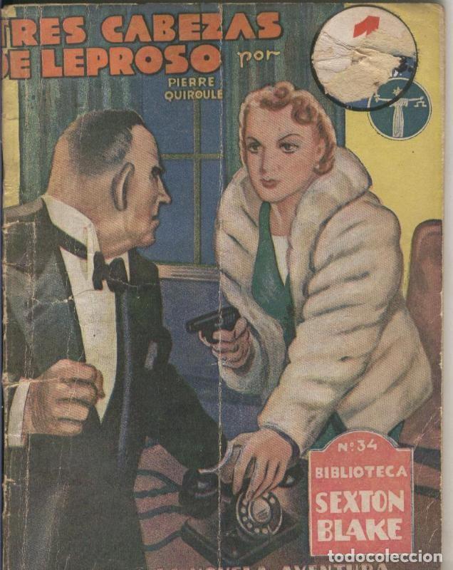 Sammeln von Zeitschriften und Zeitungen: Sexton Blake: Tres cabezas de leproso - Pierre Quiroule