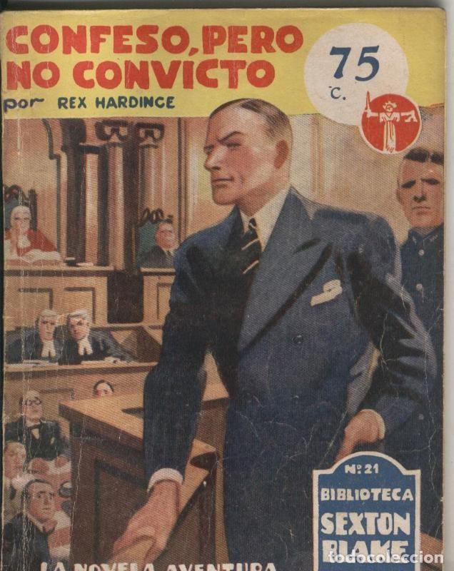 Sammeln von Zeitschriften und Zeitungen: Sexton Blake: Confeso, pero no convicto - Rex Hardince