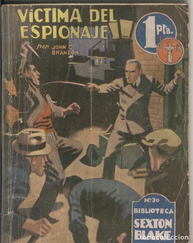 Sammeln von Zeitschriften und Zeitungen: Sexton Blake: Victima del espionaje - John C.Brandom