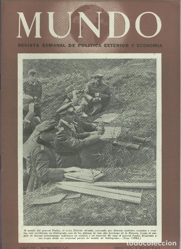 Collection Magazines and Newspapers: Mundo Revista Semanal numero 143 - Varios