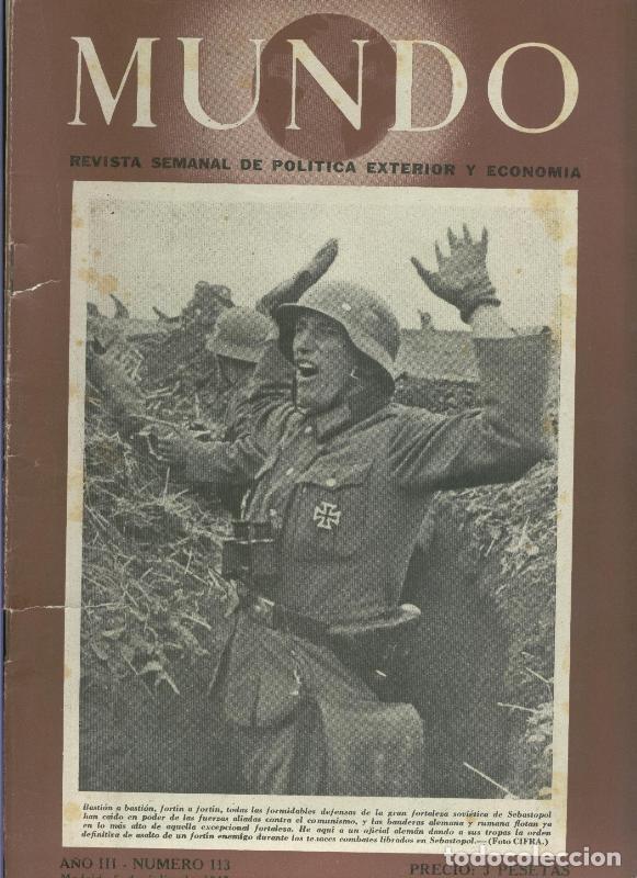 Collection Magazines and Newspapers: Mundo Revista semanal numero 113 - varios