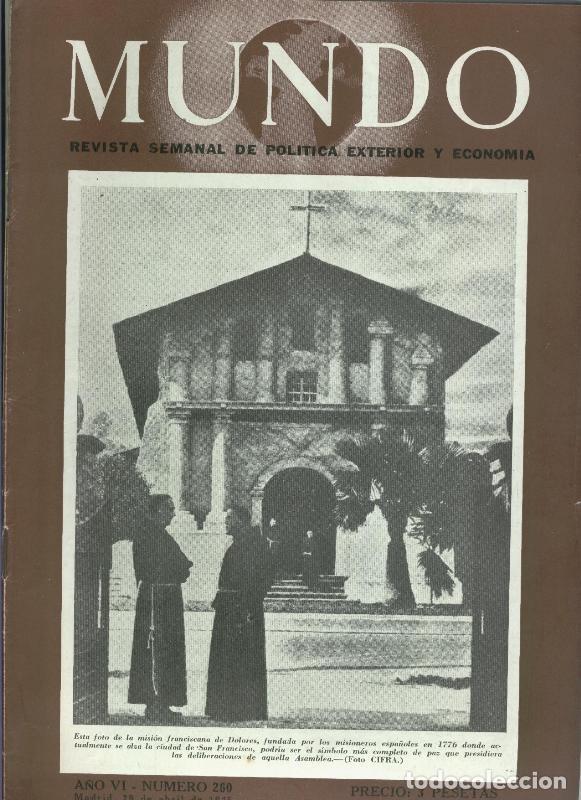 Collection Magazines and Newspapers: Mundo Revista semanal numero 260 - Varios