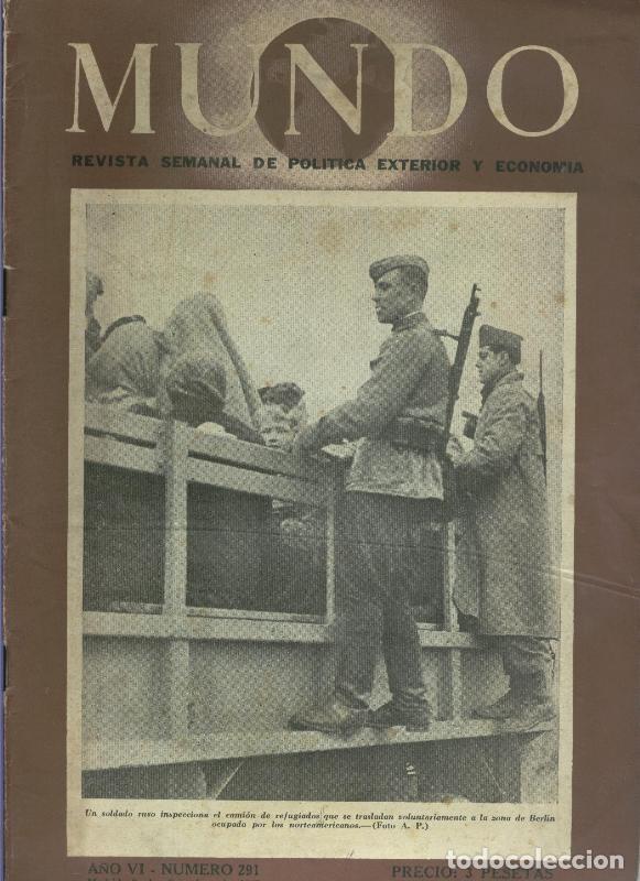 Collection Magazines and Newspapers: Mundo Revista Semanal numero 291 - Varios