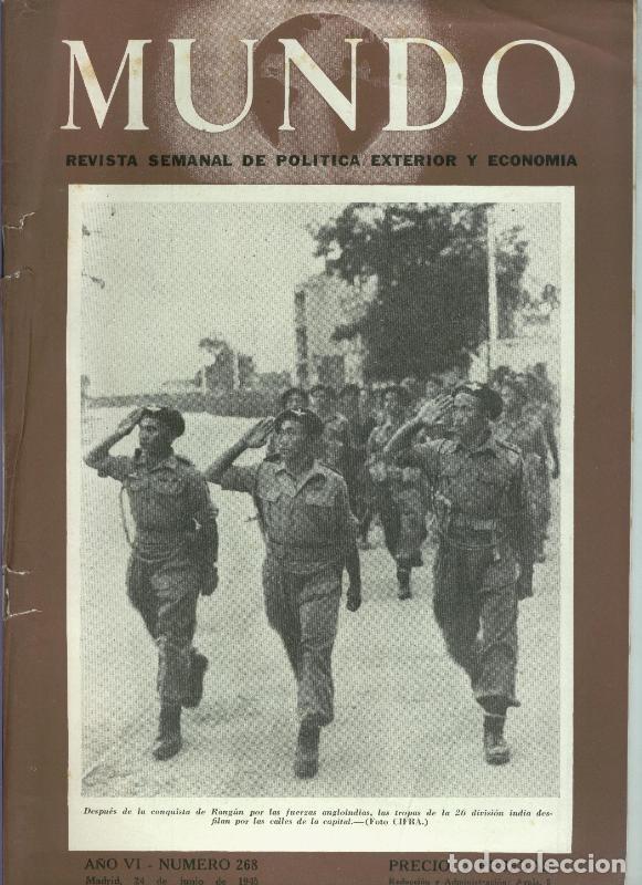 Collection Magazines and Newspapers: Mundo Revista semanal numero 268 - varios