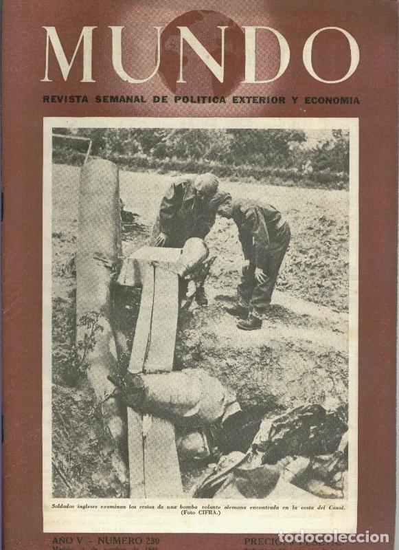 Collection Magazines and Newspapers: Mundo Revista semanal numero 230 - varios