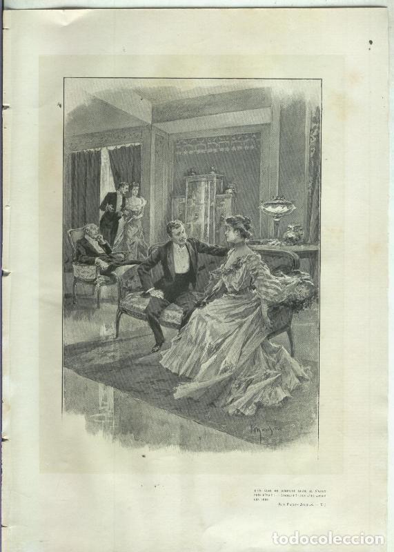 Collection Magazines and Newspapers: Lamina ilustrador Simmon numerada 29 - Varios