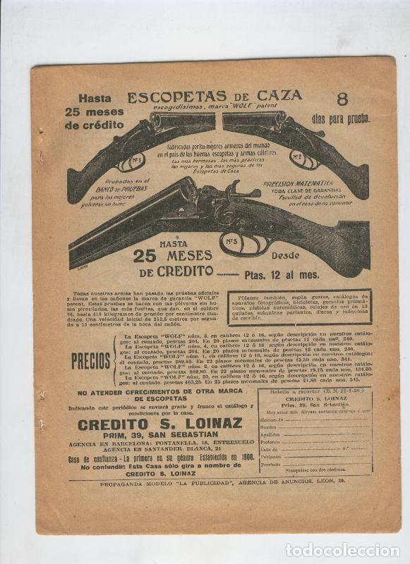 Sammeln von Zeitschriften und Zeitungen: Blanco y Negro numero 1527 del 22 agosto 1920 - Varios