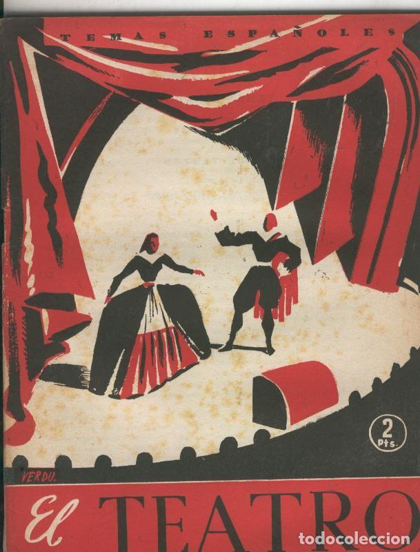 Collection Magazines and Newspapers: Temas Espa&ntilde;oles numero 036: El teatro - Ines Garcia Escalera