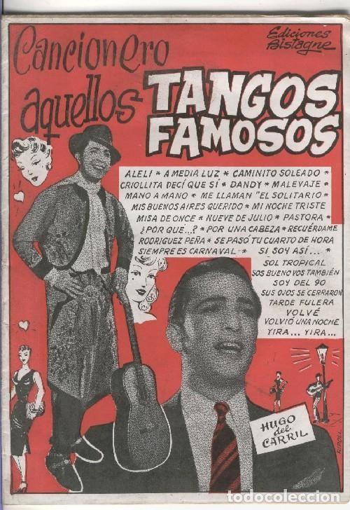 Collection Magazines and Newspapers: Famosos Tangos - Hugo del Carril