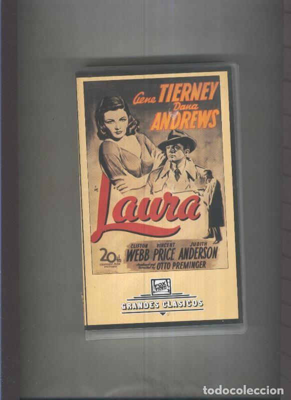Colecionismo de Revistas e Jornais: Video VHS: Grandes Clasicos: Laura con Gene Tierney y Dana Andrews - Varios