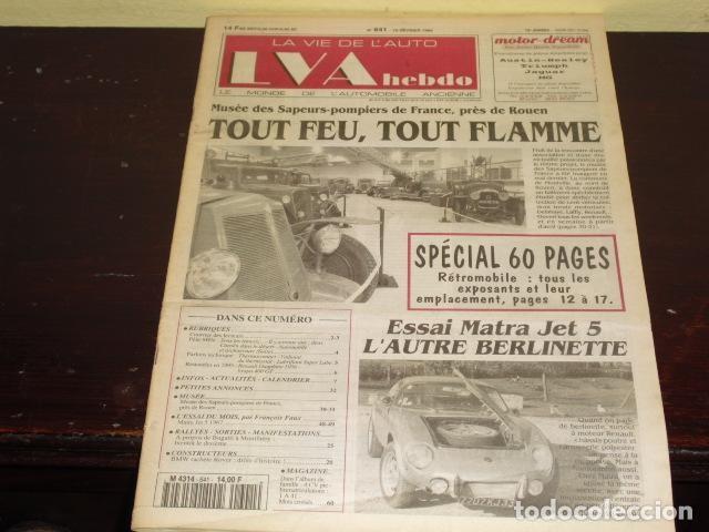 Coleccionismo de Revistas y Peri&oacute;dicos: La vie de L,Auto hebdo numero 593 - 4 fevrier 1993 - varios