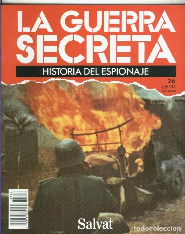 Collezionismo di Riviste e Giornali: La Guerra Secreta: Historia del Espionaje numero 026, foto en trasera de carro de comabte ligero Ren