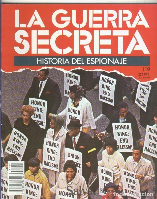 Collezionismo di Riviste e Giornali: La Guerra Secreta: Historia del Espionaje numero 119, trasera en blanco sin nada adicional - Varios