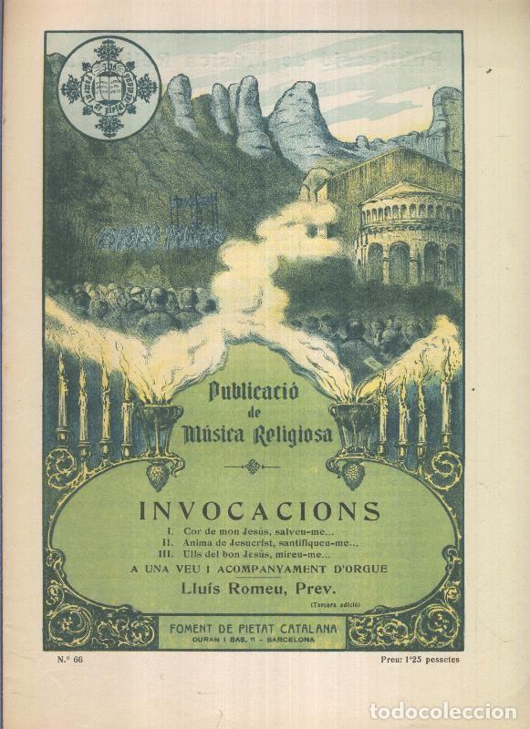 Coleccionismo de Revistas y Peri&oacute;dicos: Publicacio de Musica Religiosa: Invocacions - Varios