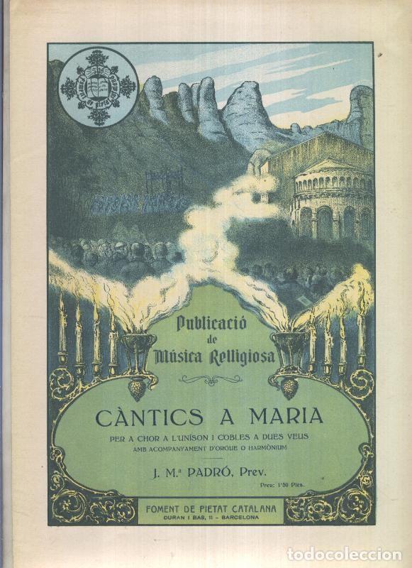 Sammeln von Zeitschriften und Zeitungen: Publicacio de Musica Religiosa: Cantics a Maria - Varios