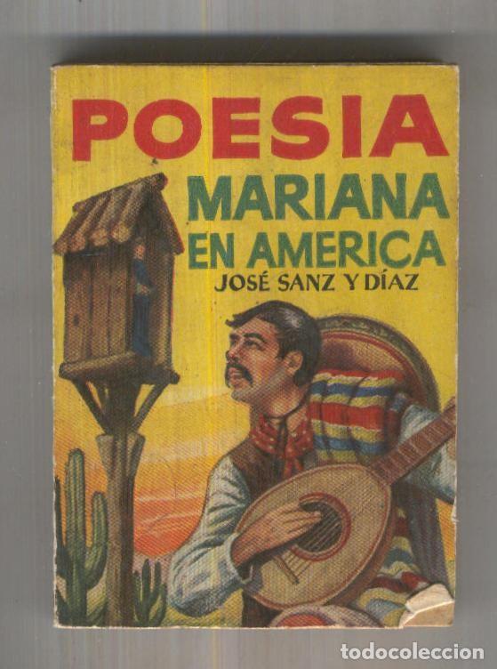 Coleccionismo de revistas y peri&oacute;dicos: Enciclopedia Pulga numero 100: Poesia Mariana en America - Jose Sanz y Diaz
