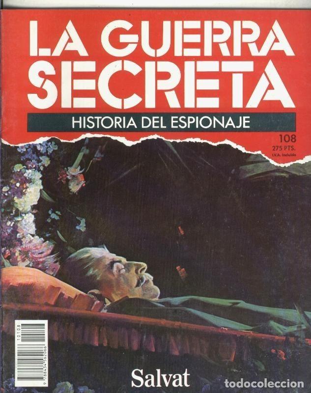 Sammeln von Zeitschriften und Zeitungen: La Guerra Secreta: Historia del Espionaje numero 108, trasera propaganda de la obra - Varios