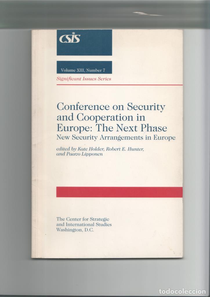 Collection Magazines and Newspapers: Conference on Security and Cooperation in Europe : The Next Phase - Kate Holder - Robert E. Hunter y