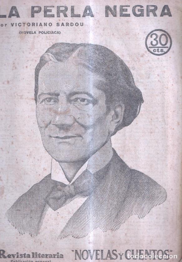 Sammeln von Zeitschriften und Zeitungen: La perla negra - Victoriano Sardou