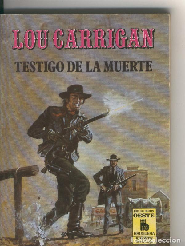 Collezionismo di Riviste e Giornali: Bisonte serie roja numero 1943: Testigo de la muerte - Lou Carrigan
