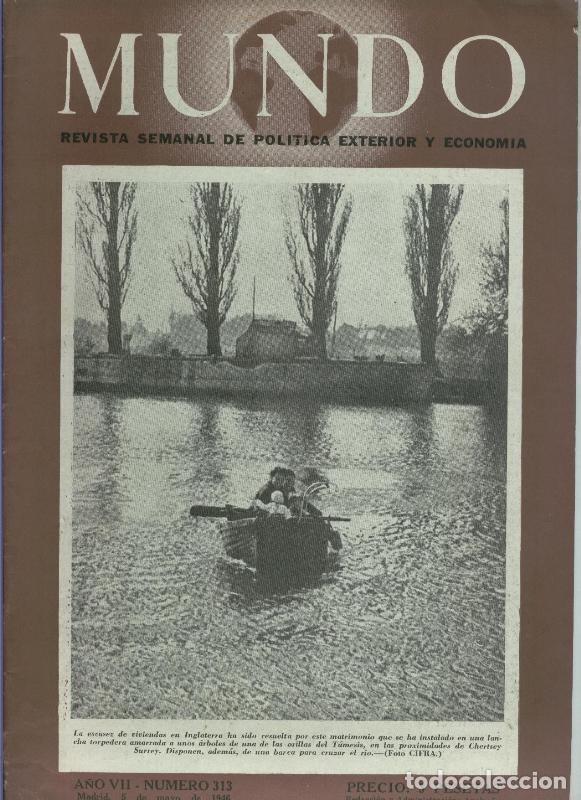 Collectionnisme de Revues et Journaux: Mundo Revista Semanal numero 313 - Varios