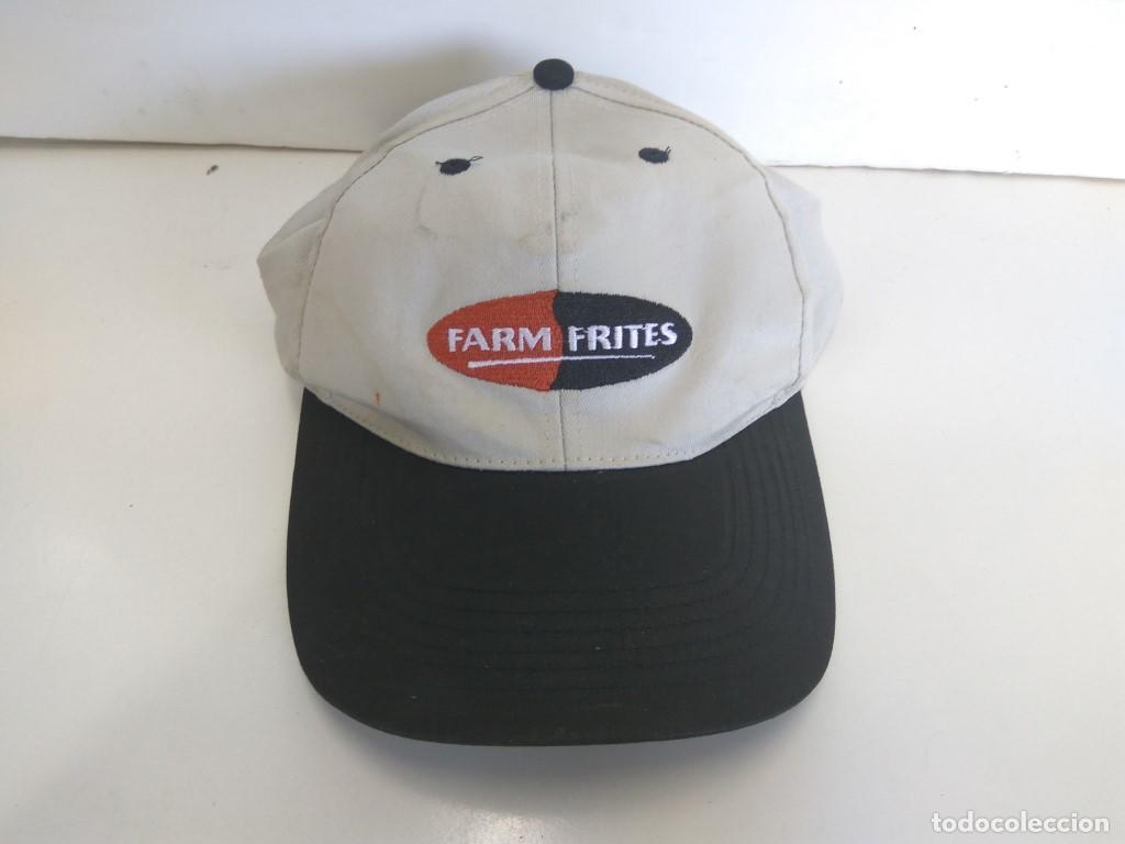 Collectionnisme de Revues et Journaux: Gorra: GORRA PROMOCIONAL FARM FRITES - Patatas Fritas Congeladas (Gris/Negra) - Nike