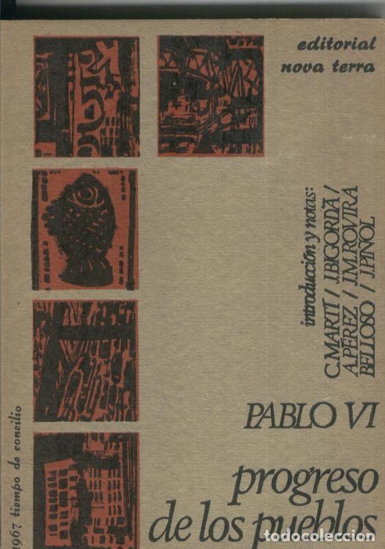 Collectionnisme de Revues et Journaux: Progreso de los pueblos - Pablo VI