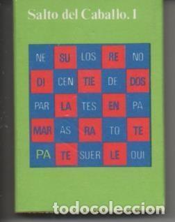 Sammeln von Zeitschriften und Zeitungen: Caja de Cerillas Serie pasatiempos- Salto del Caballo 1 - Varios