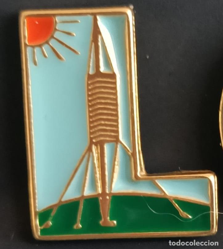Sammeln von Zeitschriften und Zeitungen: Pin letra L de Barcelona. Torre de Collserola - Varios