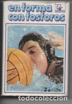 Sammeln von Zeitschriften und Zeitungen: Caja de Cerillas En forma con f&oacute;sforos- Waterpolo - Varios