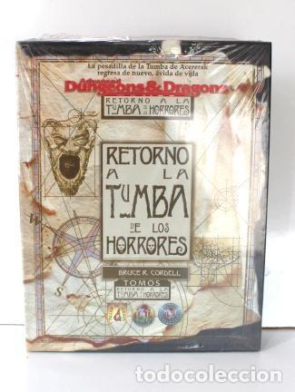 Sammeln von Zeitschriften und Zeitungen: Juego de Rol: RETORNO A LA TUMBA DE LOS HORRORES - Advanced Dungeons and Dragons (Bruce R. Cordell)