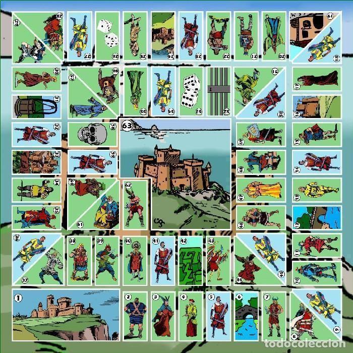 Colecionismo de Revistas e Jornais: Juego de La Oca: El Capitan Trueno - Varios