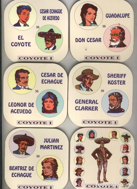 Collection Magazines and Newspapers: Juego de Posavasos: El Coyote - Varios