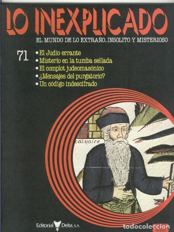 Colecionismo de Revistas e Jornais: Lo inexplicado fasciculo numero 071 - Varios