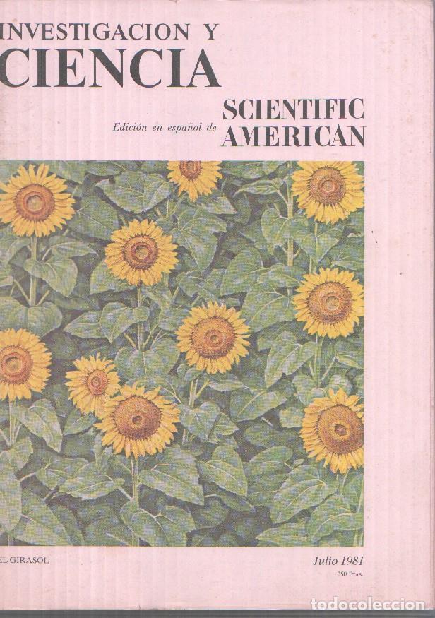 Collection Magazines and Newspapers: Investigacion y ciencia numero 058: El girasol - varios