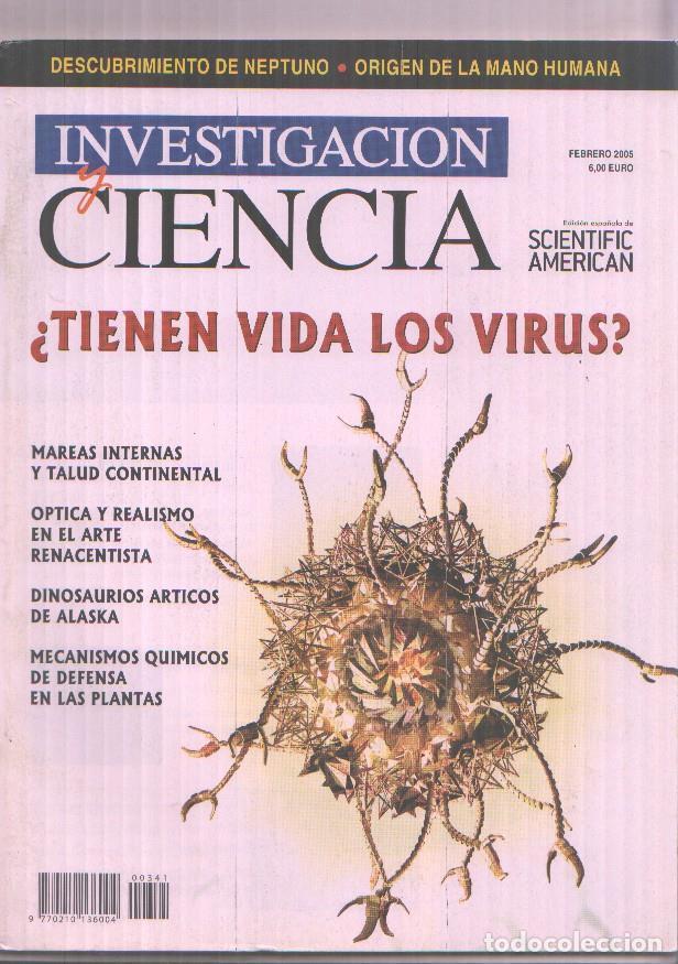 Colecionismo de Revistas e Jornais: Investigacion y Ciencia numero 341: Tienen vida los virus - Varios