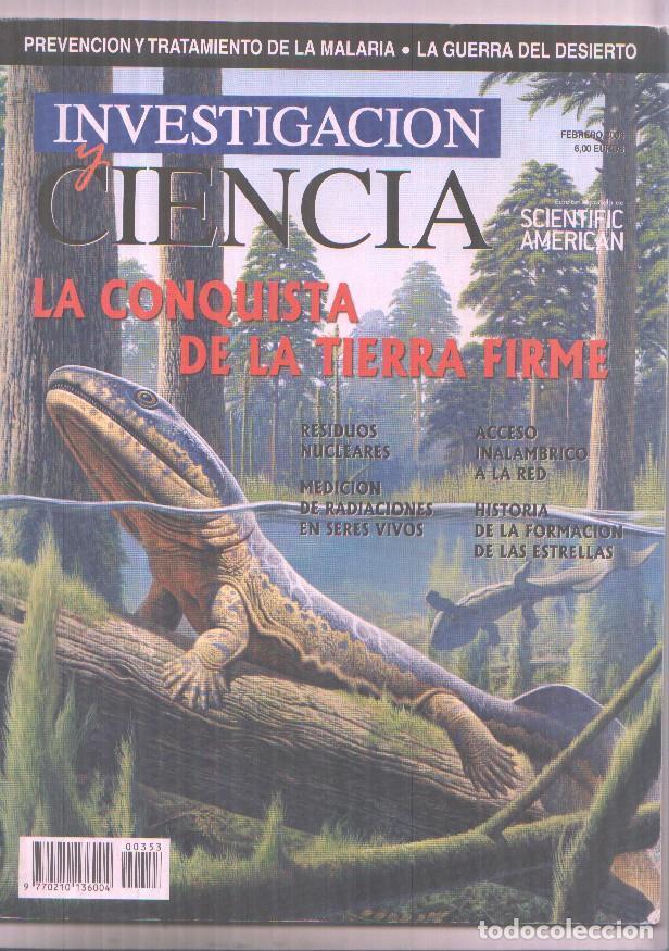 Colecionismo de Revistas e Jornais: Investigacion y Ciencia numero 353: La conquista de la tierra firme - Varios