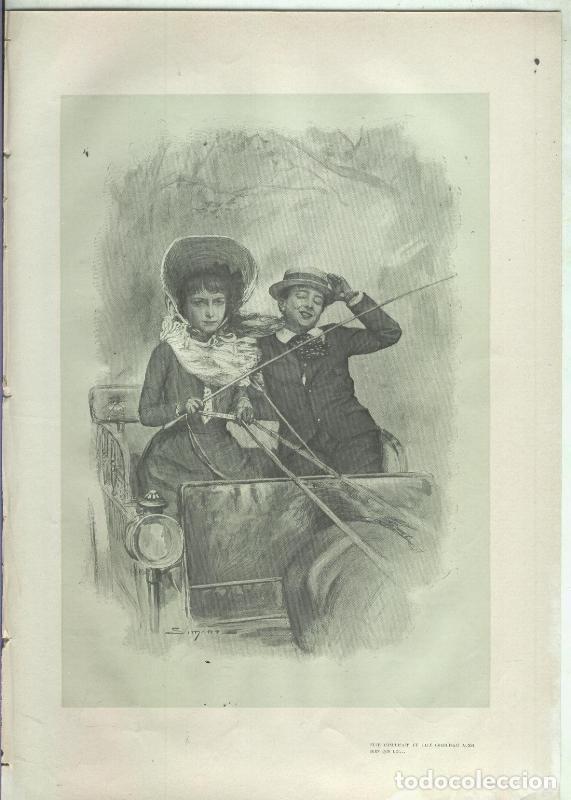 Coleccionismo de Revistas y Peri&oacute;dicos: Lamina ilustrador Simonn numerada 52 - Varios