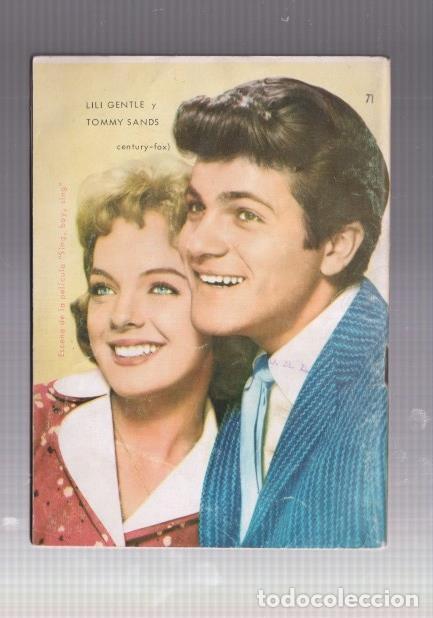 Collectionnisme de Revues et Journaux: Salome numero 071: trasera foto de Lili Gentle y Tomy Sands - Josefina