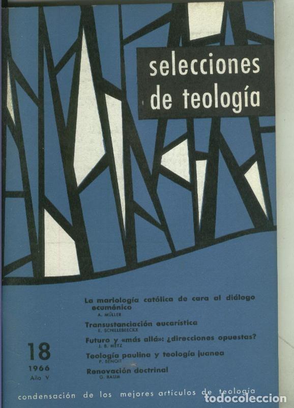 Collection Magazines and Newspapers: Selecciones de Teologia numero 18 - Varios