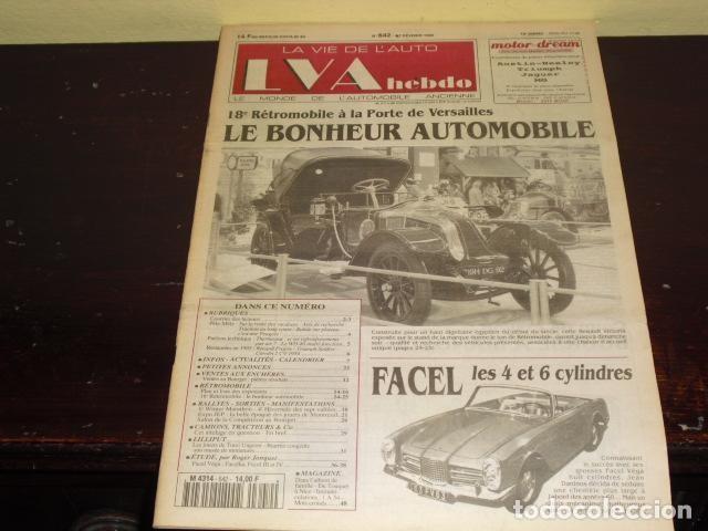 Coleccionismo de Revistas y Peri&oacute;dicos: La vie de L,Auto hebdo numero 642 17 de fevrier 1994 - varios