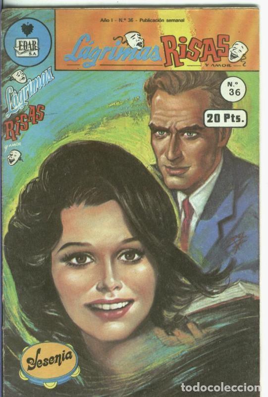 Sammeln von Zeitschriften und Zeitungen: Lagrimas, risas y amor numero 36: Yesenia - Yolanda Vargas Dulche y Antonio Gutierrez