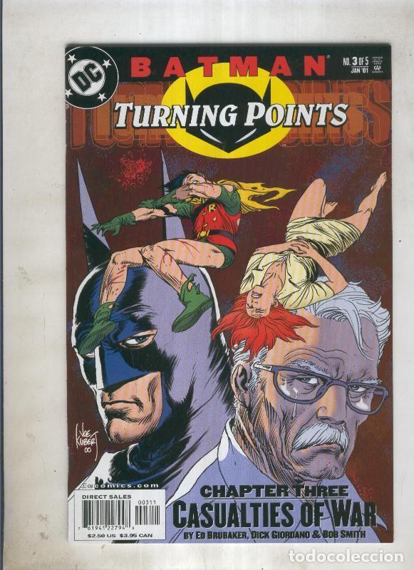 Coleccionismo de revistas y peri&oacute;dicos: The batman Turning points numero 3 - Varios