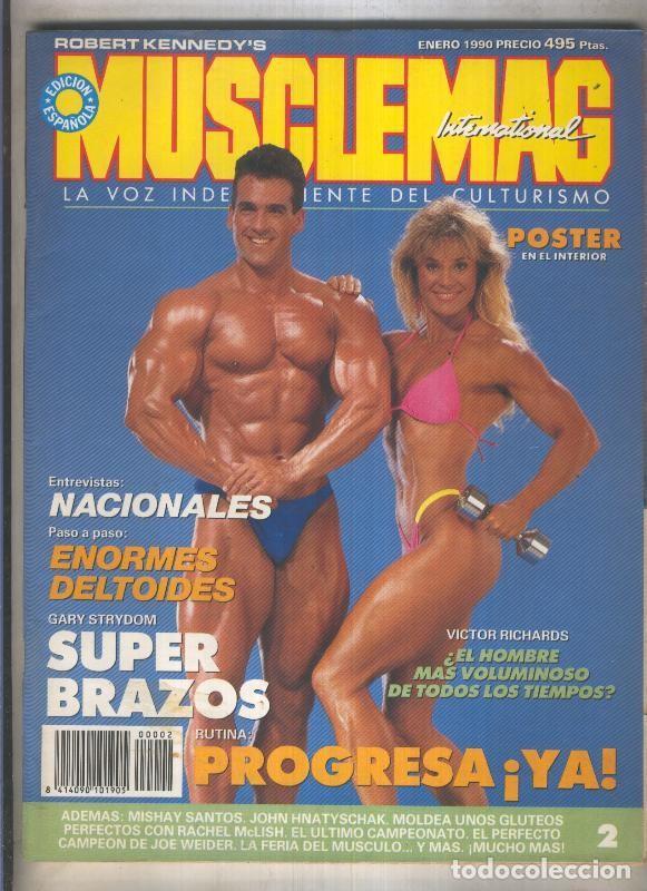 Colecionismo de Revistas e Jornais: Musclemag numero 02 (falta paginas 59 al 64 que llevaban el poster) - Robert Kennedy s
