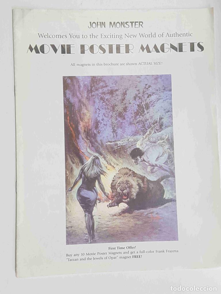 Collection Magazines and Newspapers: Movie Poster Magnets. John Monster, Welcomes you to the Exciting New World of Authentic - NULL